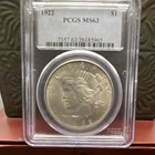 1922 Peace Dollar PCGS MS63 $1 Silver Coin Philadelphia
