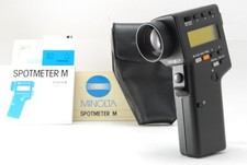 Minolta Spotmeter M Light Exposure Digital Spot Meter  Top MINT in Box JAPAN