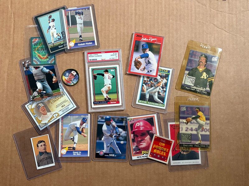 2000+ Vintge Cards PSA 10-80-early 90's - Bonds, Griffey Jr., Sosa, Ryan, Ripkn