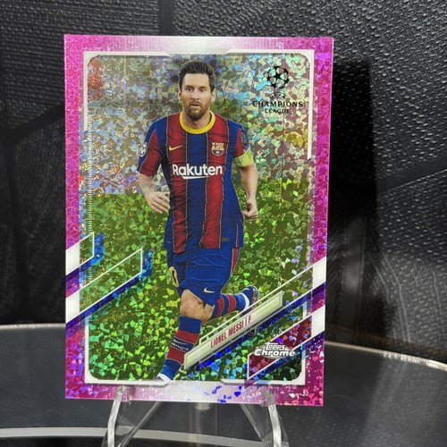 2023-24 TOPPS CHROME UCL Ronaldinho réfracteur bleu précieux