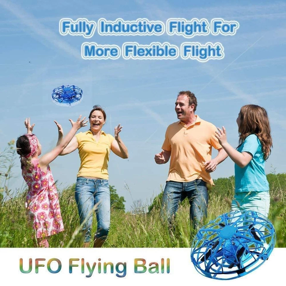 UFO für Kinder Anfänger Mini Drohne Hand Induktions Quadrocopter Drone Spielzeug - Bild 3 von 4
