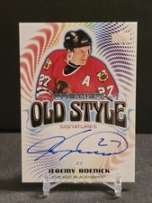 2024-25 Upper Deck Premier Old Style Signatures Jeremy Roenick Auto #OS-JR SSP!