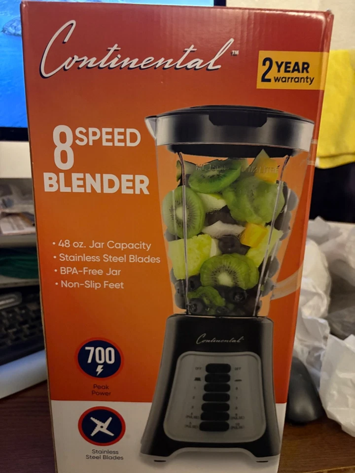 Continental® 8-Speed Blender  CE-B1299 New In Box - Image 3 of 4