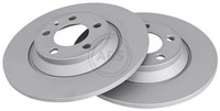 2X Bremsscheibe A.B.S. 18727 FüR Polo AW1 BZ1 A1 VW Audi 6 AE1 GTI Sportback GBA