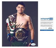 Brandon Moreno AUTOGRAPH Signed UFC Fighter MMA Flyweight Champ 8x10 Photo ACOA