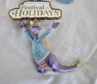2025 Disney Epcot Festival Of The Holidays Figment Sweater Ornament + booklet — photo 4