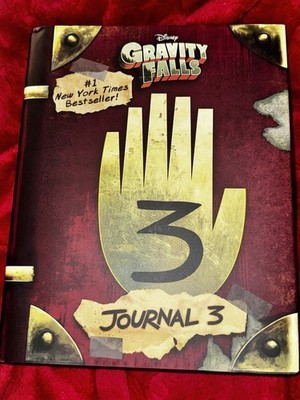 Disney Gravity Falls Journal 3 Alex Hirsch & Rob Renzetti NEW Hardcover Book