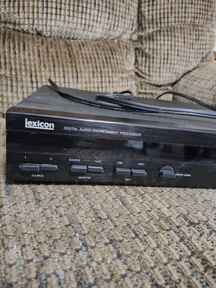 Lexicon Digital Audio Environment Processor CP-1 Powers On For Parts Or Repair  - Image 2 of 4