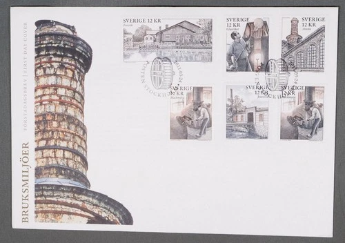 MayfairStamps Sweden FDC 2011 Industries Combo First Day Cover aaw_70999