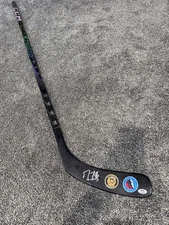 MARC ANDRE FLEURY Pittsburgh Penguins SIGNED Autograph Hockey Stick PSA COA