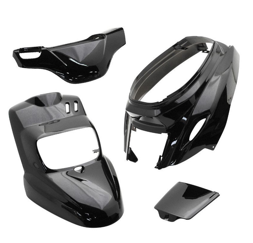 Kit carrosserie Yamaha Bw's après 2004 carénages complets Booster noir