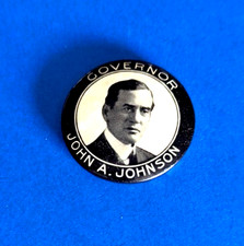 1905 Minnesota John Johnson for Governor pin