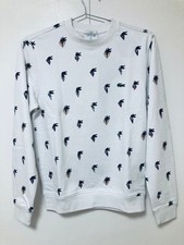 LACOSTE Collaboration Men Top M Product Logo Sweatshirt Limited Edition VHTF Pop