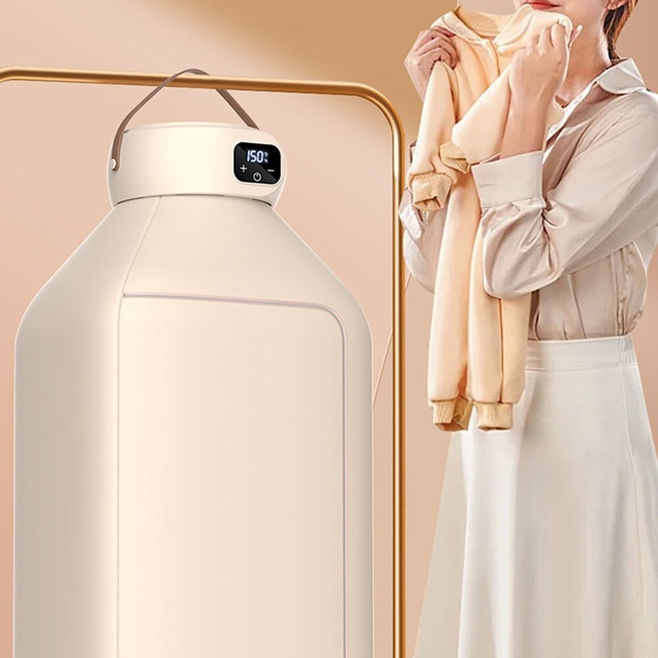For Travel Ready Electric Clothes Dryer with Foldable Structure and Bag