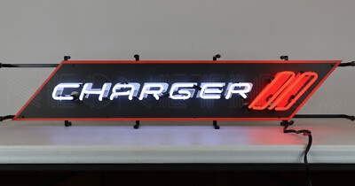 Dodge Charger SRT Neon Sign - Hemi SXT T/A - R/T Hellcat Redeye - Widebody