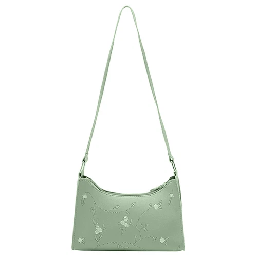 Damen Schultertasche Spitze Blumen Handtasche Hobo Bag weiches PU Leder Mädchen Handtasche - Bild 27 von 38