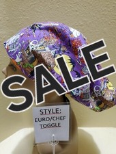 Haunted House Halloween SALE Women's Euro/Chef Surgical Scrub Hat/Cap Handmade
