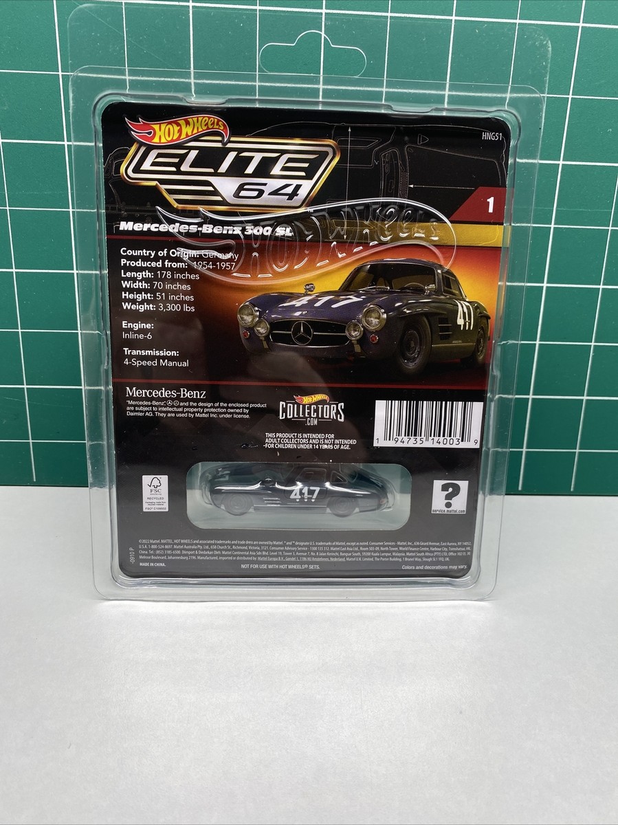 Hot Wheels 2022 Collectors HWC Elite 64 Series Mercedes-Benz