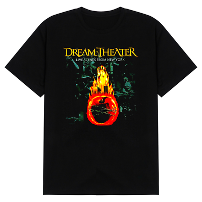 Dream Theater Live Scenes from New York T shirt Black Size S M L