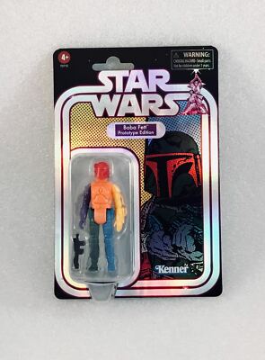 STAR WARS Retro MultiColored Boba Fett Red Helmet Action Figure Hasbro