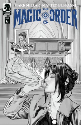 The Magic Order 5 #6 (CVR B) (B&W) (Matteo Buffagni) 3/9/25 PRESALE