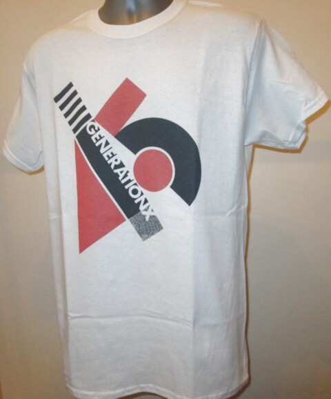 Generation X T Shirt Music Punk New Wave Band Billy Idol The Clash