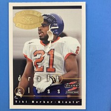 Tiki Barber 1997 Score Hobby Reserve Rookie Card #274 NFL New York Giants. rookie card picture
