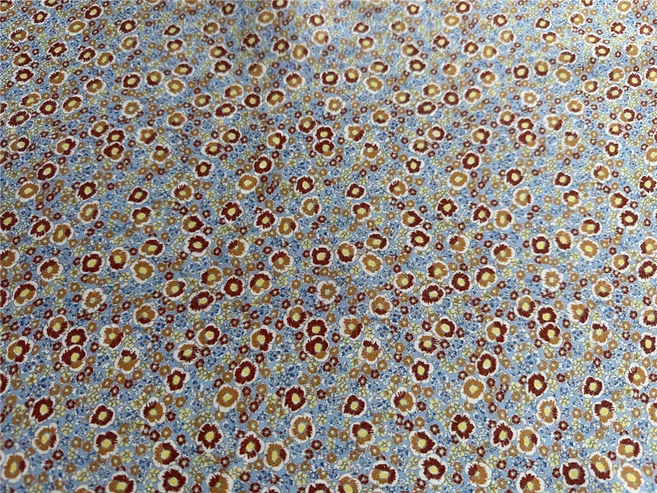 Tela de seda 100 % seda 15 momme Habotai pequeña floral 53" de ancho por yarda JJ615 Foto 2 de 4