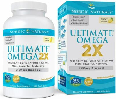 Nordic Naturals ultimate Omega 2x  180 softgels exp 11/2027