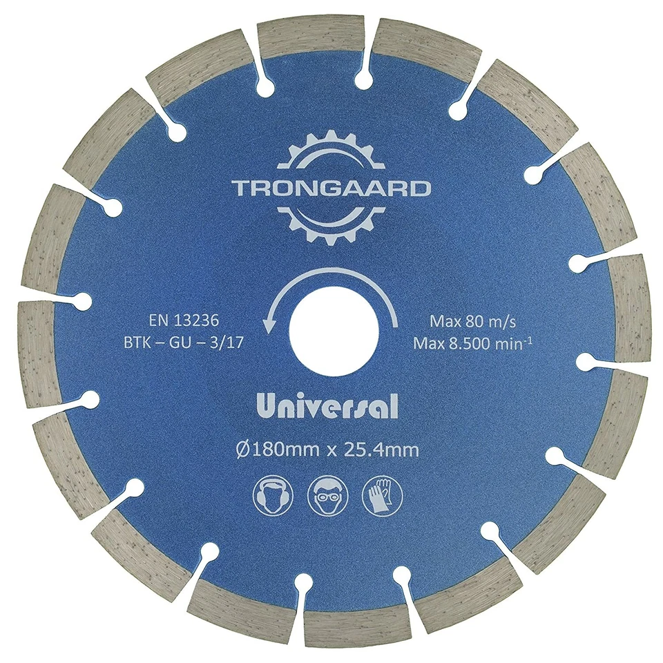 TRONGAARD DIAMANT-TRENNSCHEIBE 180mm/25.4mm - Universal Standard #630