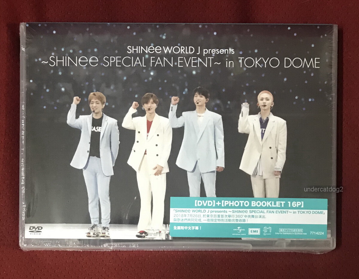 Shinee World J Presents Special Fan Event Tokyo Taiwan Dvd 2 Postcard 18 For Sale Online Ebay