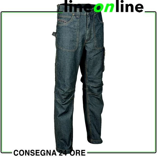 Jeans da lavoro Cofra Innsbruck | Pantaloni in denim elasticizzati invernali