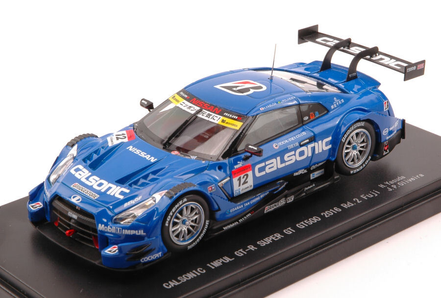 Vehicles 1:43 Scale Model Car Ebbro NISSAN GTR 12 Road Diecast Racing