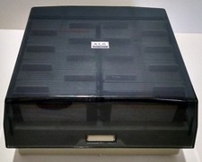 ALS COMPUTERMATE STORAGE CASE WITH 90, 3.5" FLOPPY DISKS INCLUDED