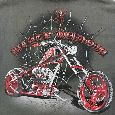 Vintage American Chopper T Shirt Adult Large Gray Motorcycle Biker