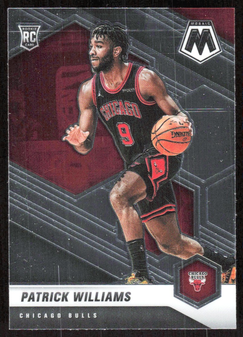 2020-21 2493B Panini Mosaic Patrick Williams Rookie Chicago Bulls