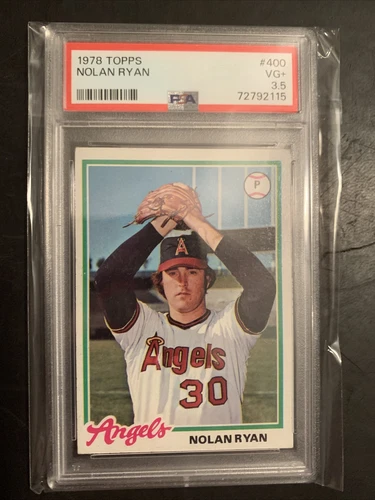 1978 Topps Nolan Ryan  PSA 3.5 VG+ #400 California Angels