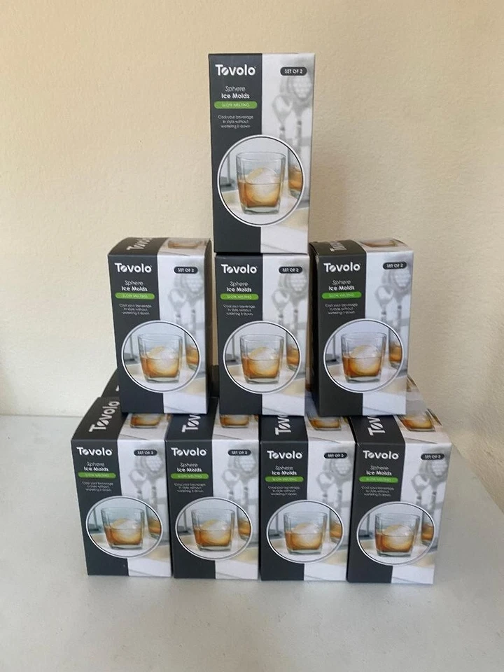 Set of 12 Tovolo 2 Piece Sphere Ice Molds - New in Box - Image 2 of 2