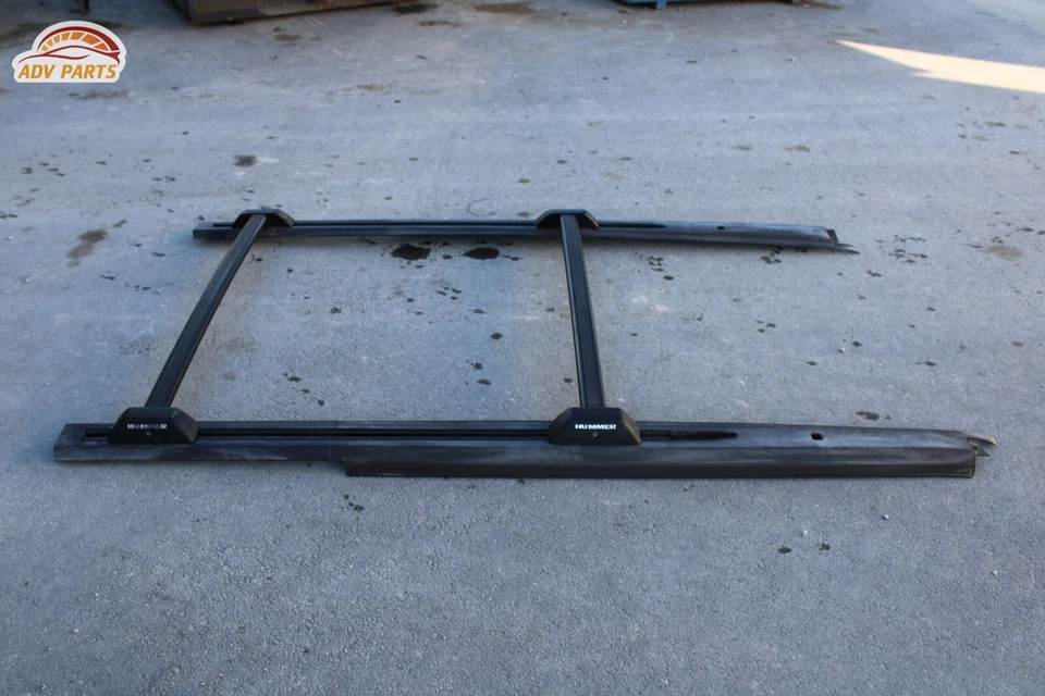 Hummer H3 2007-2010 portaequipajes portaequipajes de techo moldeado fabricante de equipos originales -juego- Foto 2 de 4