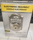 Defiant Electronic Deadbolt Satin Nickel Model 1001 392 551 Open Box e16-14