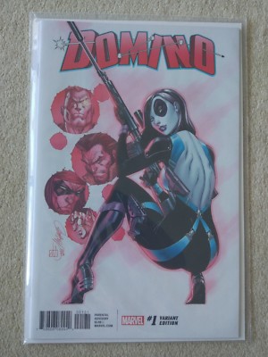 Domino #1 1:50 J Scott Campbell Variant - 2018 - Marvel Comics - english - 1st 