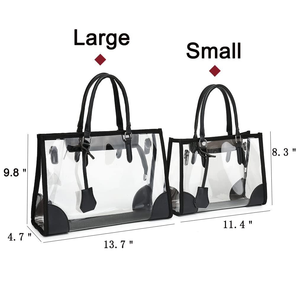 Clear Bags For Women Cute Clear Tote Bag Stadium Approved