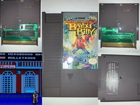 LOT of 5 Nes Nintendo Games Top Gun + Track +Bayou +Robin hood +Total Recall