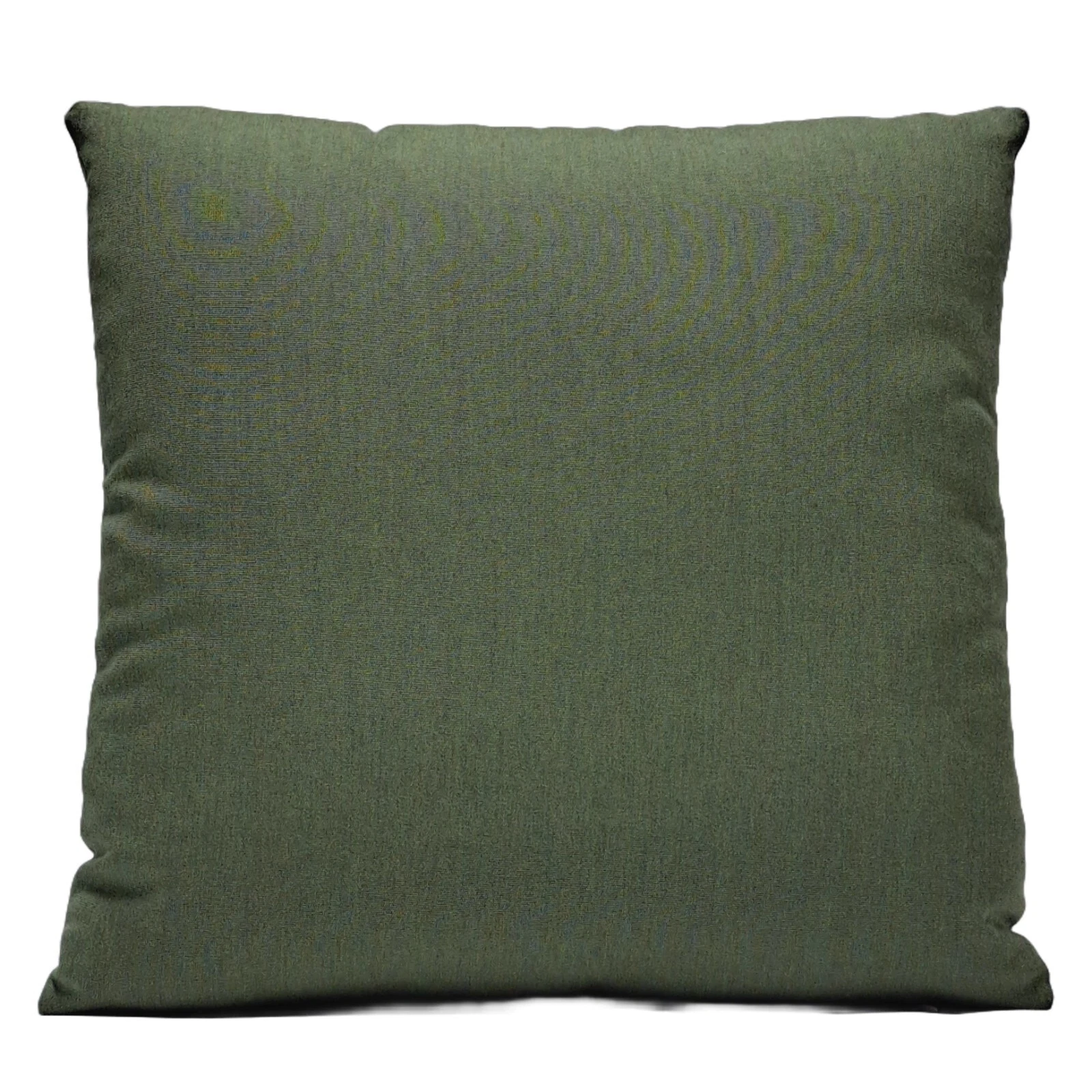 Sunbrella Canvas Fern Outdoor Decorative Throw Pillow 17x17 Solid Green