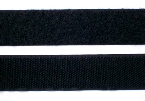 NOVA Hook and Loop Sew 25 mm Wide Black