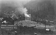 Page Lumber Company Eagle Gorge Washington WA - Reprint