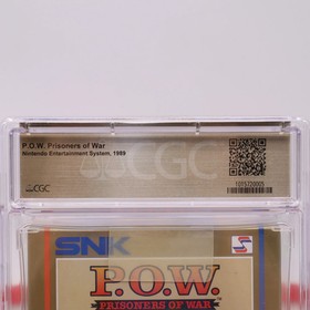 NES Nintendo P.O.W. PRISONERS OF WAR - CGC PEDIGREE GRADED 9.2 A+! NEW & Sealed!