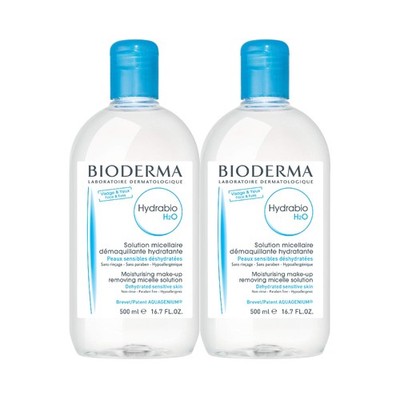 Bioderma Hydrabio DUO H2O Micellar Water Cleansing and Make-Up Removing