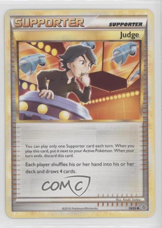 Judge Pokémon HeartGold & SoulSilver Unleashed #78 2010