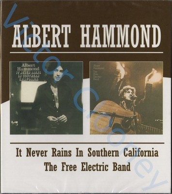 ALBERT HAMMOND. It Never Rains In SoCal & Free Electric Band / BGO Twofer CD NEW